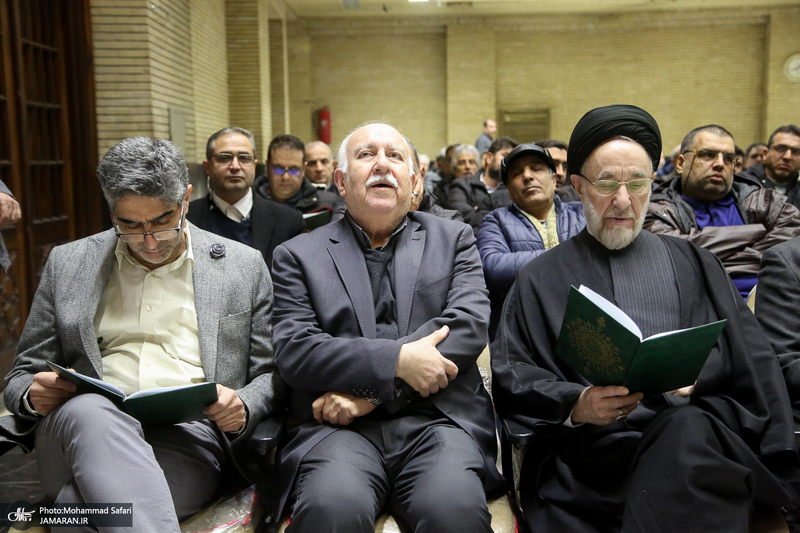 مراسم ختم مهیندخت خاتمی