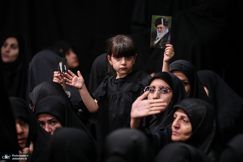 مراسم شام غریبان سید و سالار شهیدان در حسینیه امام خمینی