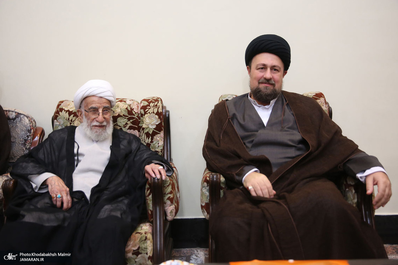 حاشیه تجدید میثاق هیأت رئیسه و اعضای مجلس خبرگان رهبری با آرمان های امام خمینی(س)