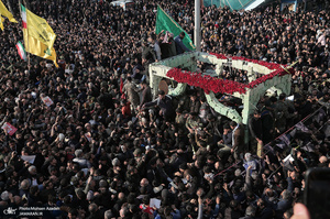 حضور میلیون ها تهرانی در تشییع پیکر مطهر سردار قاسم سلیمانی - 8