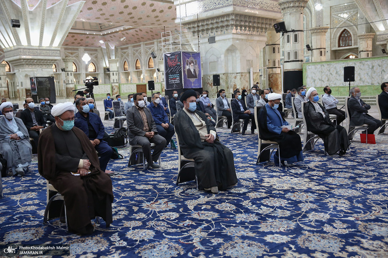 دیدار سرپرست و کارکنان موسسه تنظیم و نشر آثار امام خمینی(س) با سید حسن خمینی