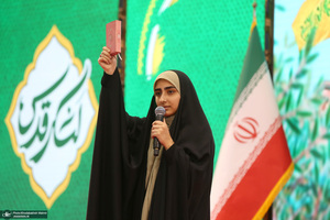اجتماع باشکوه نوجوانان آرمانی لشکر قدس در حرم مطهر امام خمینی (س)