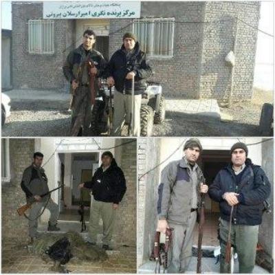 هشت شکارچی و صیاد متخلف در مهاباد دستگیر شدند