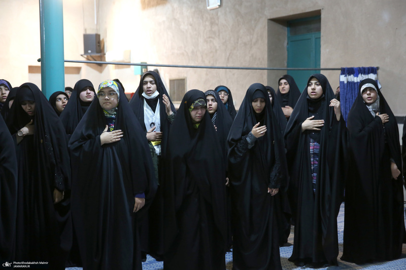 مراسم «مجمع عالی بسیج دانش آموزی دختر» در حسینیه جماران