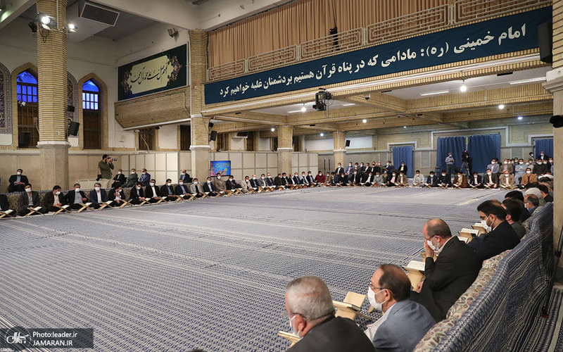 مراسم انس با قرآن در اولین روز ماه مبارک رمضان با حضور رهبر معظم انقلاب