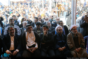 دومین روز سفر سید علی خمینی به استان خوزستان(آبادان و شلمچه)