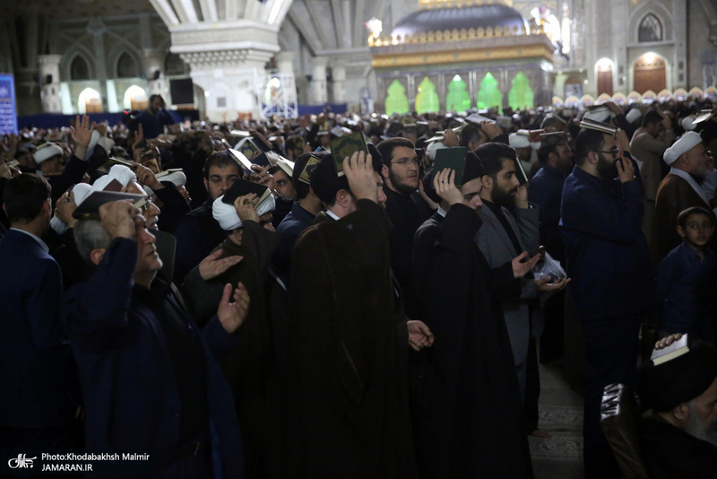 ..احیای شب بیست وسوم ماه مبارک رمضان در حرم مطهر امام خمینی(س)