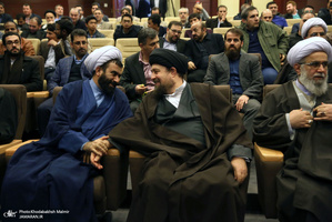 دیدار رئیس و  مدیران مجمع جهانی اهل‌بیت(ع)با سیدحسن خمینی