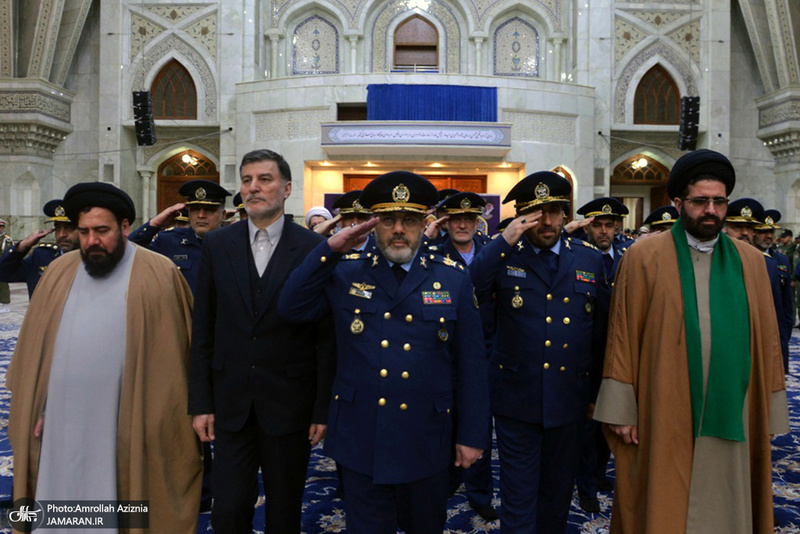 تجدید میثاق فرماندهان نیروی هوایی ارتش با آرمان های حضرت امام(س)