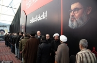 حضور هیأت نمایندگی رهبر انقلاب در مراسم بزرگداشت رهبران شهید حزب‌الله در بیروت (8)