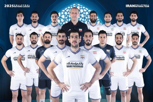 لیگ ملت های 2025| اسامی 14 والیبالیست ایران برای دیدار مقابل برزیل