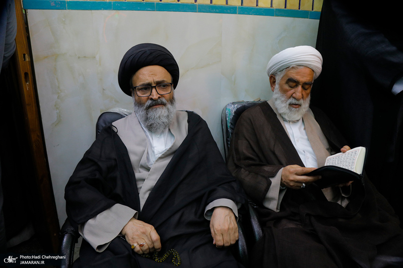 مراسم ختم همسر شهید آیت الله سید مصطفی خمینی (ره) -1