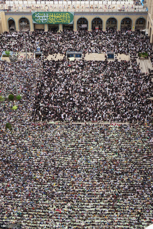 نماز عید فطر به امامت رهبر معظم انقلاب اسلامی