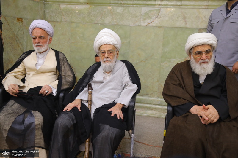 مراسم چهلمین روز ارتحال آیت الله العظمی شبیری زنجانی (ره)