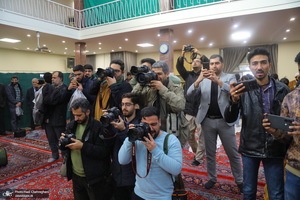 عمامه گذاری طلاب توسط مراجع عظام تقلید در روز میلاد امام علی (ع)‎