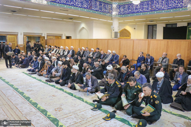 مراسم بزرگداشت آیت موسوی تبریزی در قم