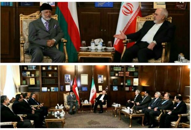 دیدار کوتاه وزاری خارجه ایران و عمان برگزار شد