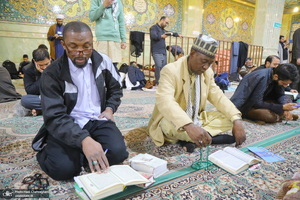 مراسم اعمال ام داوود در قم