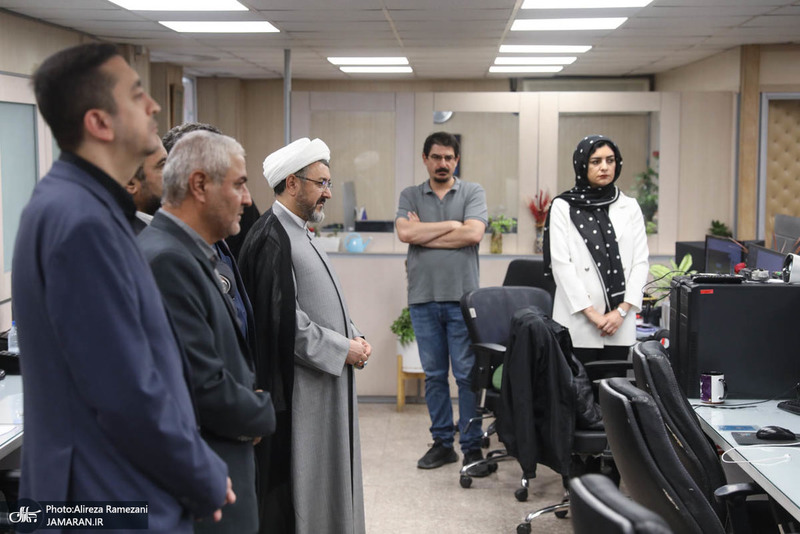 بازدید رییس موسسه تنظیم و نشر آثار امام خمینی (ره) از خبرگزاری ایسنا