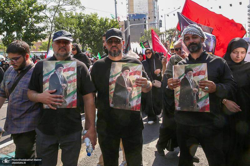 مراسم تشییع پیکر مطهر رهبر شهید انقلاب در تهران -5