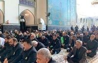 مراسم بزرگداشت مرحوم آیت‌الله العظمی محفوظی در حرم مطهر رضوی (6)