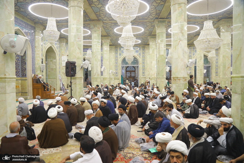 مراسم دومین سالگرد ارتحال آیت الله العظمی محفوظی (ره) در قم