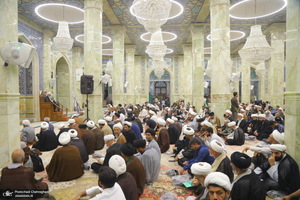 مراسم دومین سالگرد ارتحال آیت الله العظمی محفوظی (ره) در قم