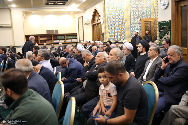 مراسم چهلمین روز درگذشت حجت الاسلام و المسلمین محمدعلی جماعتی در مسجد جامع جماران