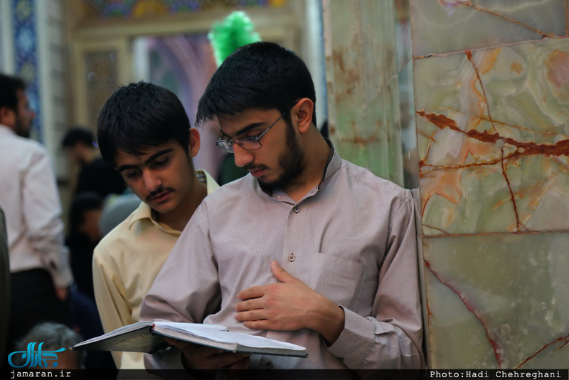 حال وهوای شب لیله الرغائب در حرم حضرت معصومه(س)