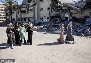 دانشگاه غزه کلاس‌های درس را از سر گرفت + تصاویر