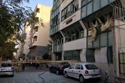 انفجار مغازه‌ای در خیابان میرداماد