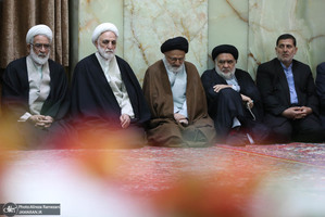 مراسم تشییع مرحوم حجت الاسلام و المسلمین حسینعلی نیری