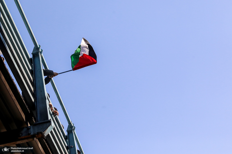 تشییع پیکرهای 110 شهید گمنام دفاع مقدس در تهران - 2