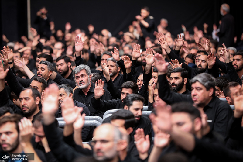 مراسم شام غریبان سید و سالار شهیدان در حسینیه امام خمینی