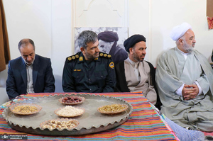 حضور جانشین فرمانده کل انتظامی کشور در  بیت و زادگاه امام خمینی