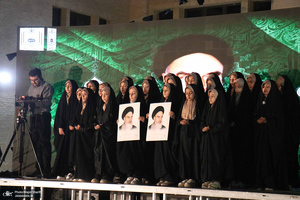مراسم شب سالگرد ارتحال حضرت امام (س) در خمین