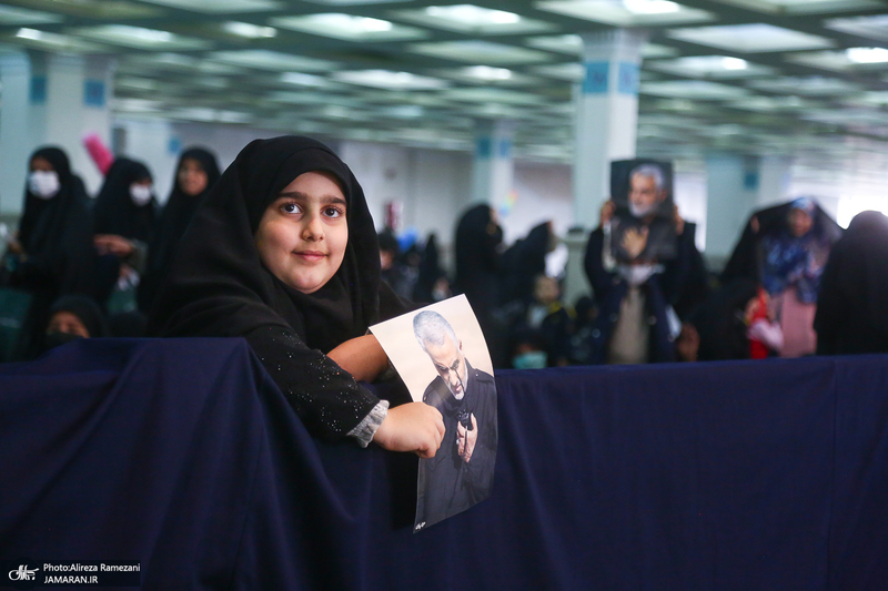 مراسم بزرگداشت شهید حاج قاسم سلیمانی در مصلی امام خمینی (ره)