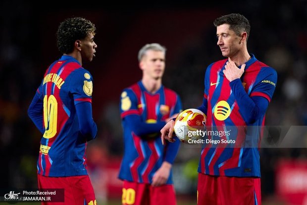 بارسا اجازه صدرنشین به رئال را نداد