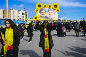  تصاویر اختصاصی جماران از متن و حاشیه مراسم تشییع شهیدان سید حسن نصرالله و سید هاشم صفی الدین -2