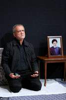 اولین شب مراسم عزاداری حضرت اباعبدالله الحسین (ع) در حسینیه امام خمینی