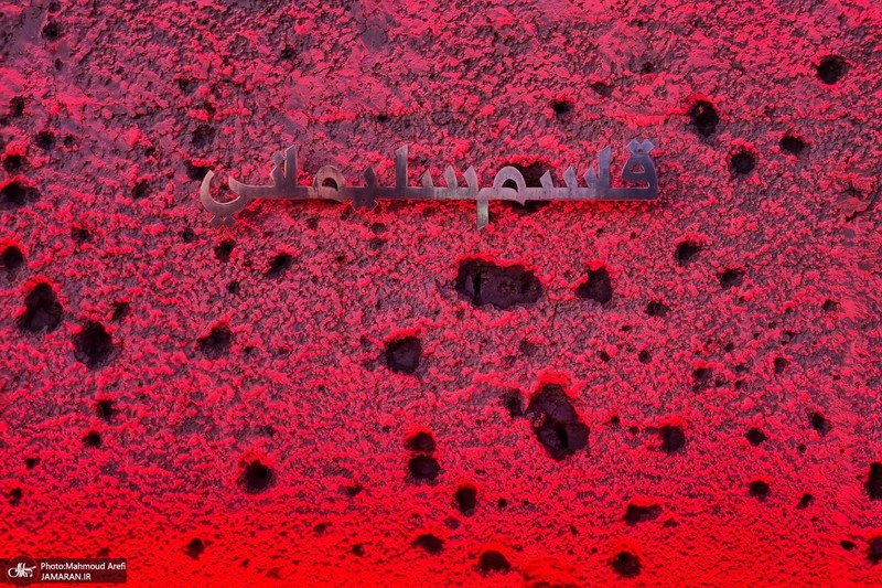 محل شهادت سردار حاج قاسم سلیمانی و ابومهدی المهندس  در فرودگاه بغداد