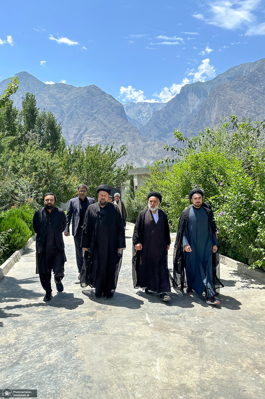 حضور سید حسن خمینی در دانشگاه امام خمینی گلگت