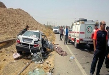 مادری به همراه ۳ دخترش قربانی تصادف بین جاده ای گچساران-بهبهان