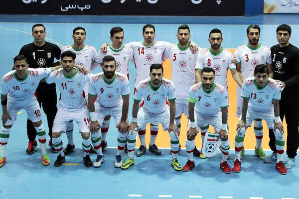 ششمی تیم ملی ایران در رنکینگ جهانی فوتسال 