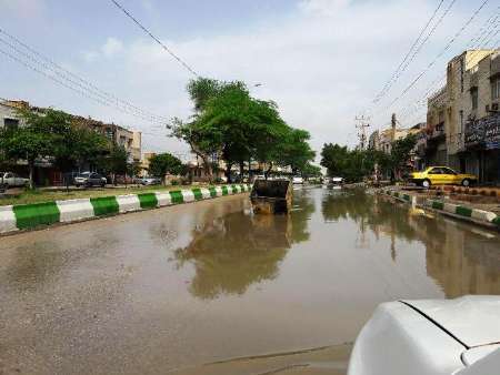 قطع آب 12 روستا در آبادان