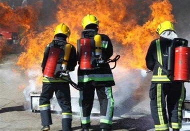 مدرسه ابتدایی در محمودآباد دچار آتش سوزی شد