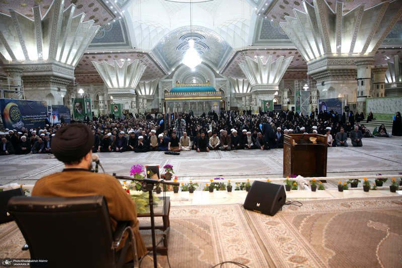 مراسم تحویل سال نو در حرم مطهر امام خمینی (س)