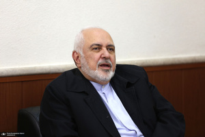 دیدار دکتر ظریف  معاون راهبردی رئیس جمهور و جمعی از مدیران با سید حسن خمینی