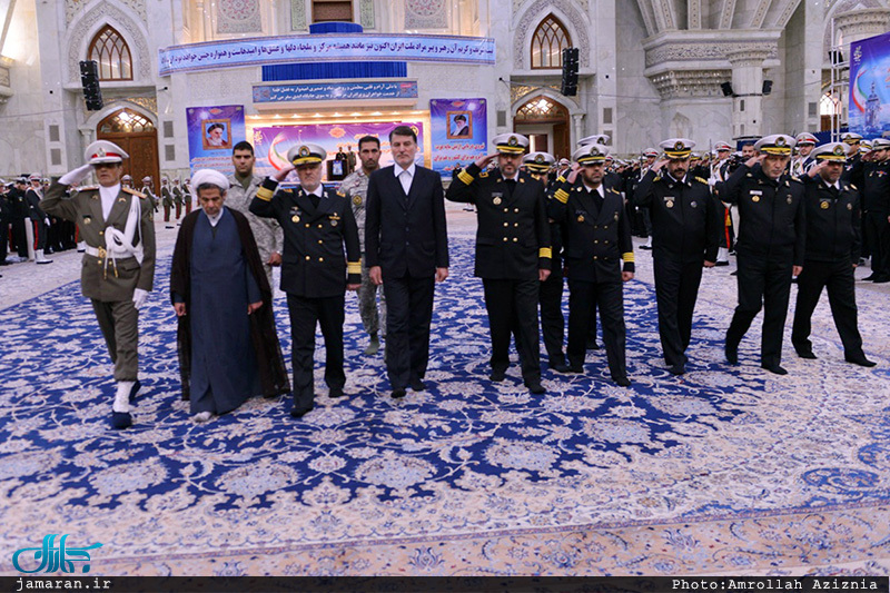 تجدید میثاق فرماندهان و  کارکنان نیروی دریایی ارتش جمهوری اسلامی ایران 