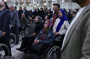 تجدید میثاق افراد دارای معلولیت و خدمتگزارن آنان با آرمان حضرت امام خمینی (س)